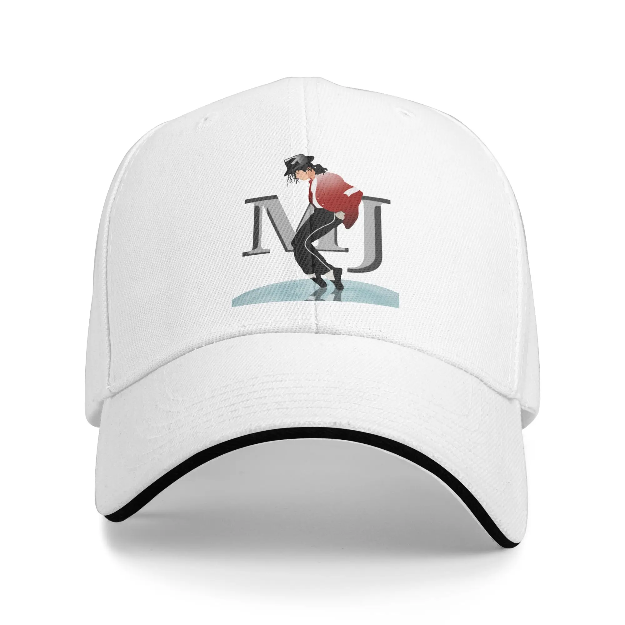 Mike Jackson Moonwalk Baseball Cap Retro Music Sandwich Caps Unisex Style Adjustable Caps Hat Sport