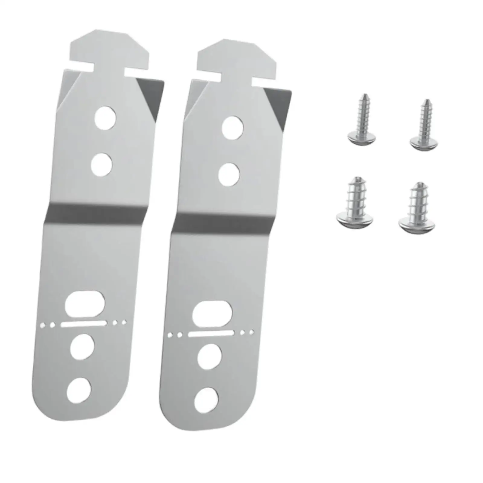 Dishwasher Mounting Bracket with Screws Commercial Grade Heavy Duty Sturdy Easy to Install Galvanized Iron Accs Replace Parts