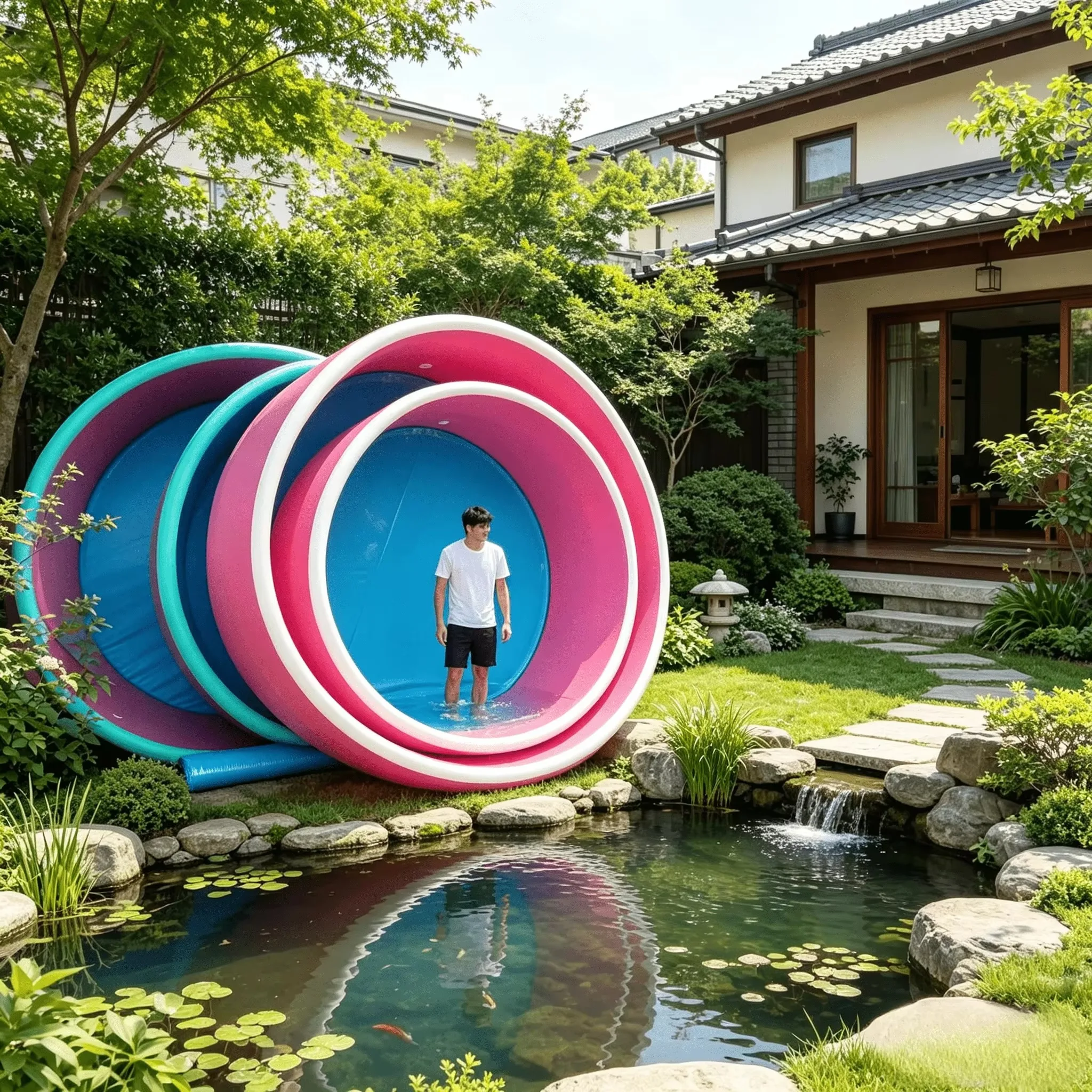 Round Inflatable Pool Above Ground Swimming Pool for Backyard Family Use Sup Pool Piscinas
