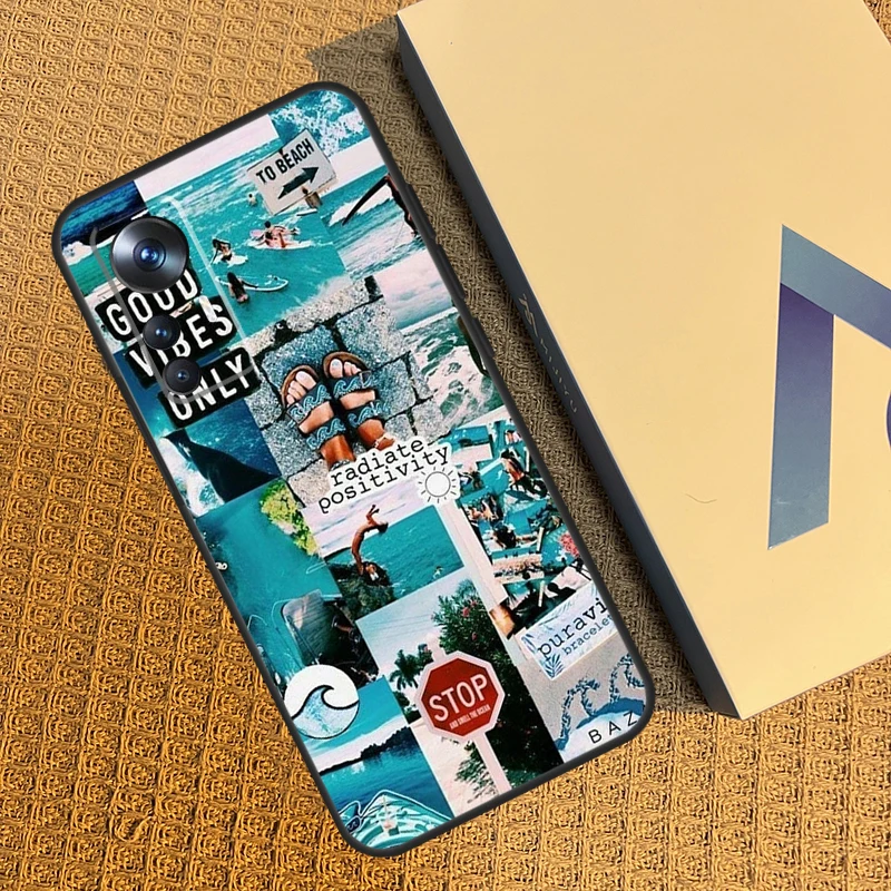 Beach Vibes Case For POCO F5 X5 X4 X3 Pro F3 F4 GT M5s Pro Cover For Xiaomi 13 Pro 12T 11T 11 12 Lite