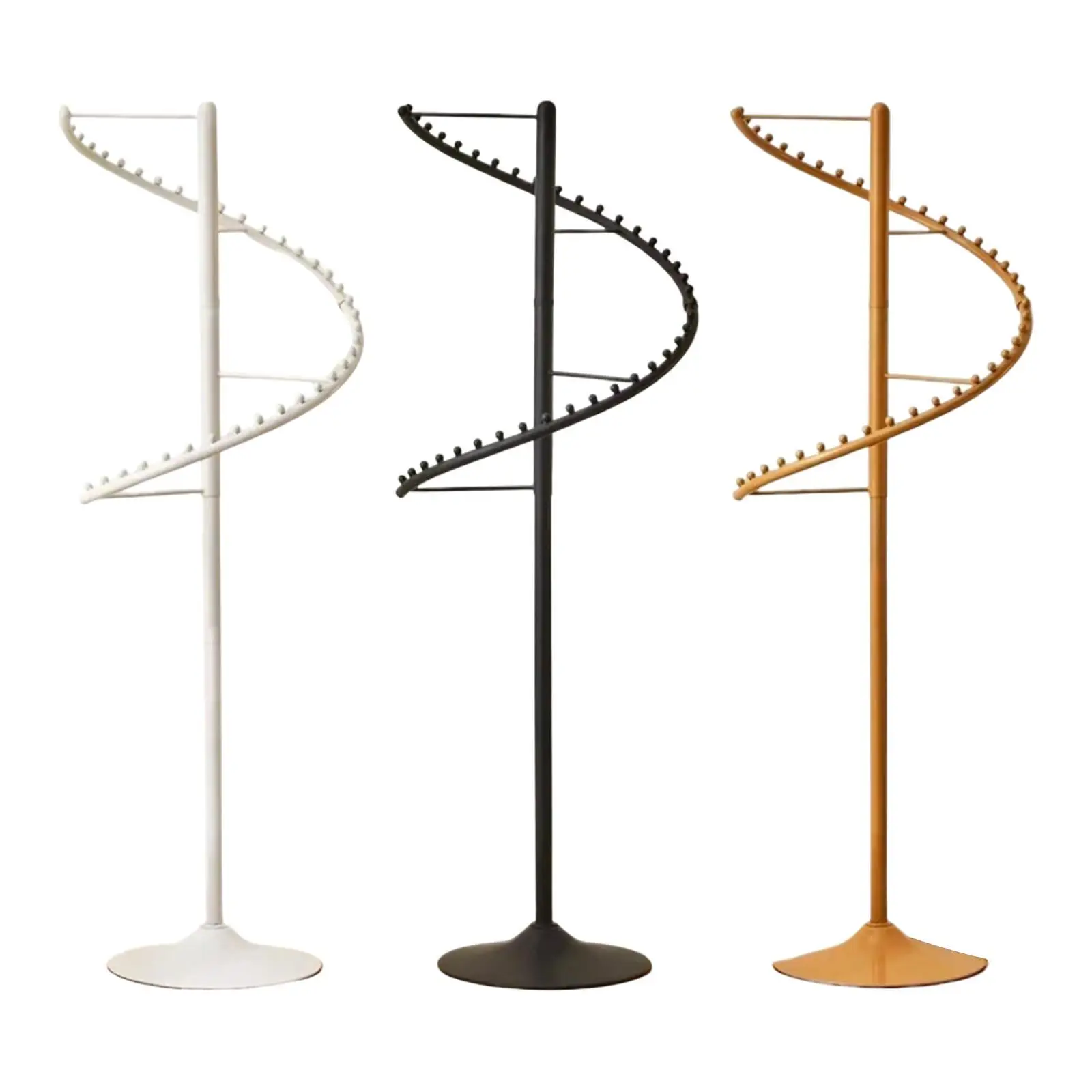 

Spiral Rotating Clothing Rack Multi Layer Space Saving Heavy Duty for Retail
