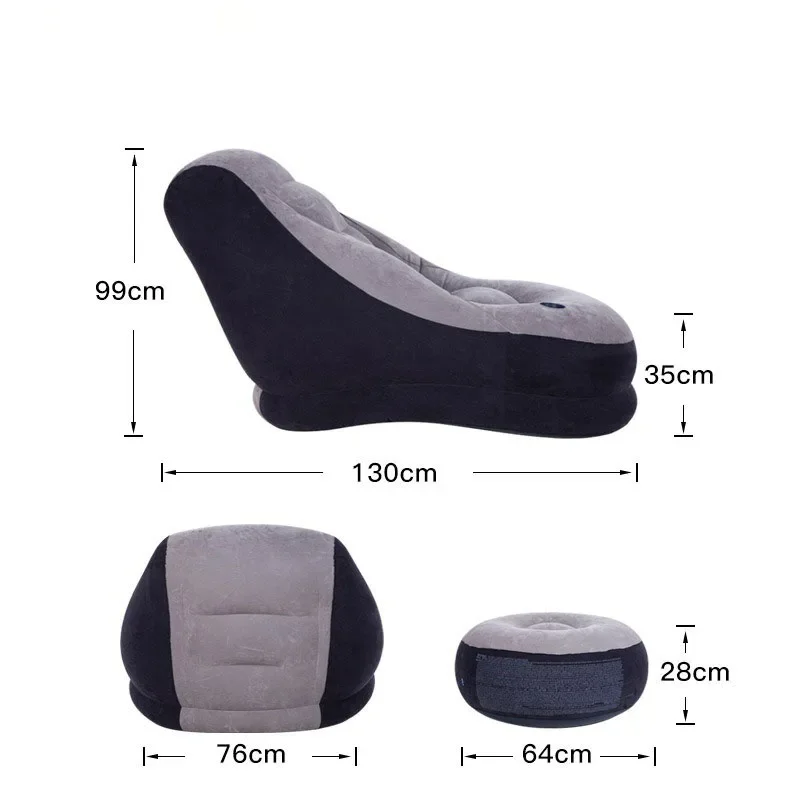 Comfortable and Durable INTEX Air Sofa Chair Inflatable Couch Beach Living Room Ideal for Outdoor Activities Like Camping Picnic