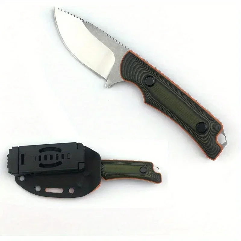 Fixed Blade BM 15017 Knife 8Cr13Mov Blade Two-tone G10 Handle Knife with Kydex Sheath Camping Hunting Outdoor Pocket Tools Gifts