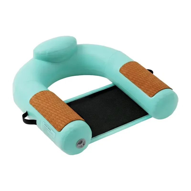 Adult inflatable PVC pool loungers, floating chairs, durable tear-proof water swimming beds, inflatable floating beds,