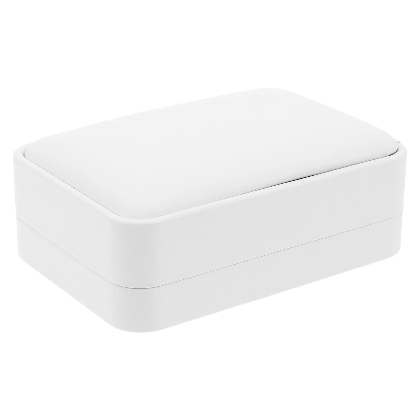 

Premium PU Jewelry Storage Box Compact Portable for Women Rings Necklaces Bracelets Earrings Wedding Anniversary Christmas Gift