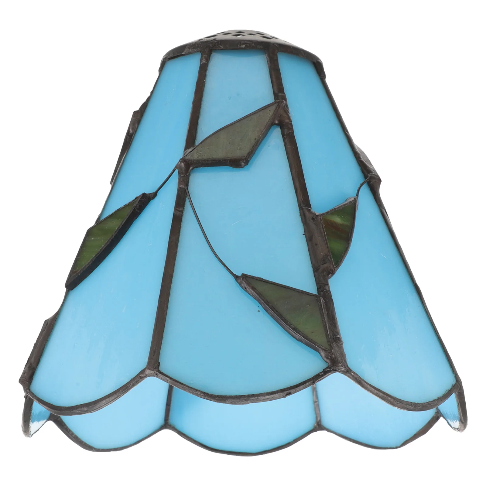 

Glass Leaf Lamp Shade Stylish Light Weight Easy Install for Bedroom Living Room Study Bar Decorative Lamp Cover Glass Lampshades