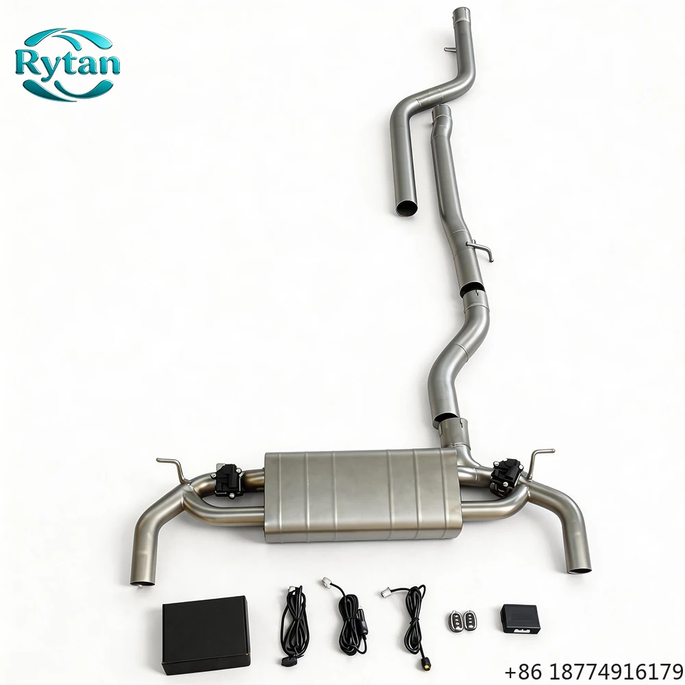 

Exhaust Pipe Exhaust Valved 304 Stainless Steel Valvetronic Exhaust System Catback for 7 Series