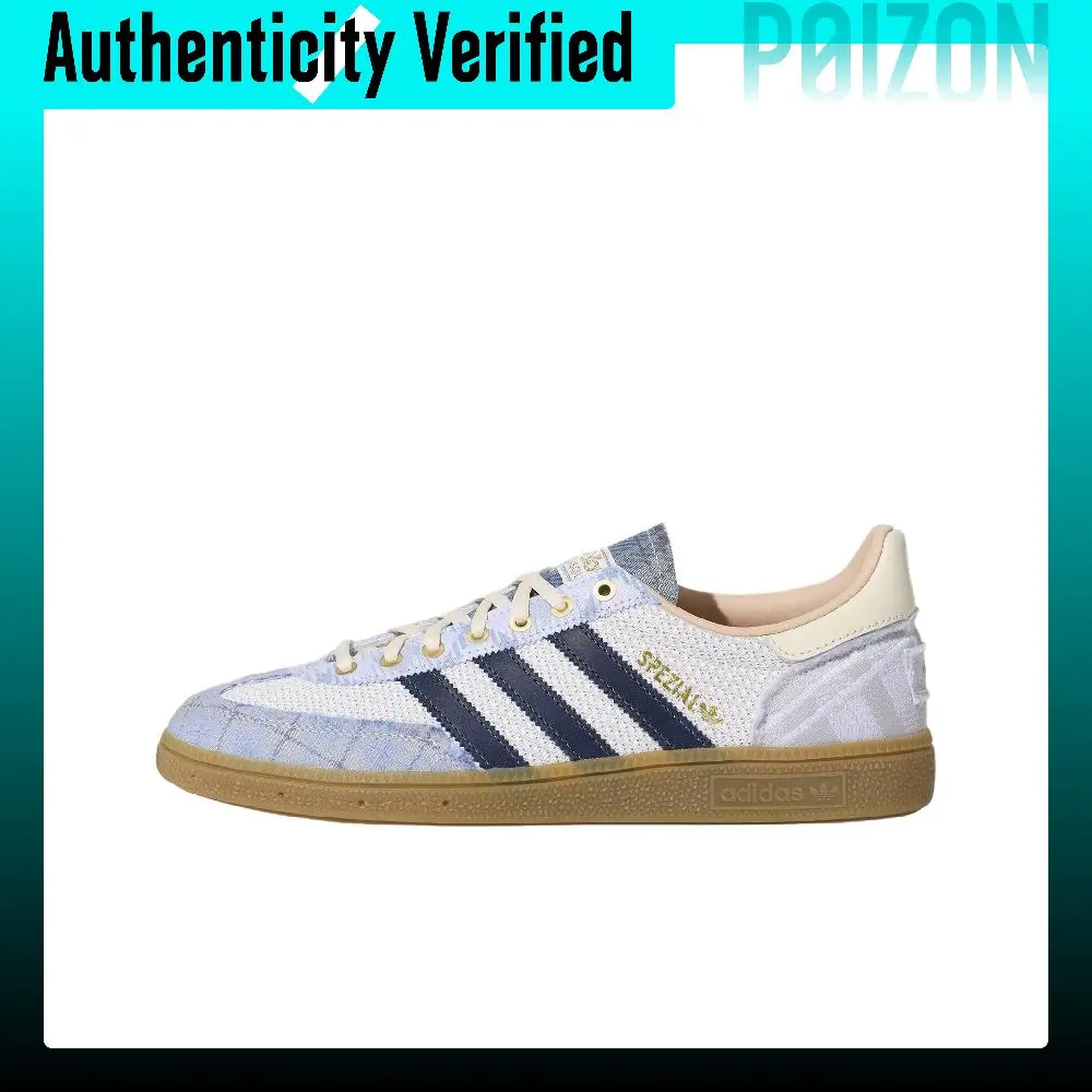 Adidas Originals HANDBALL SPEZIAL German Army Trainers Unisex White Blue KI5574