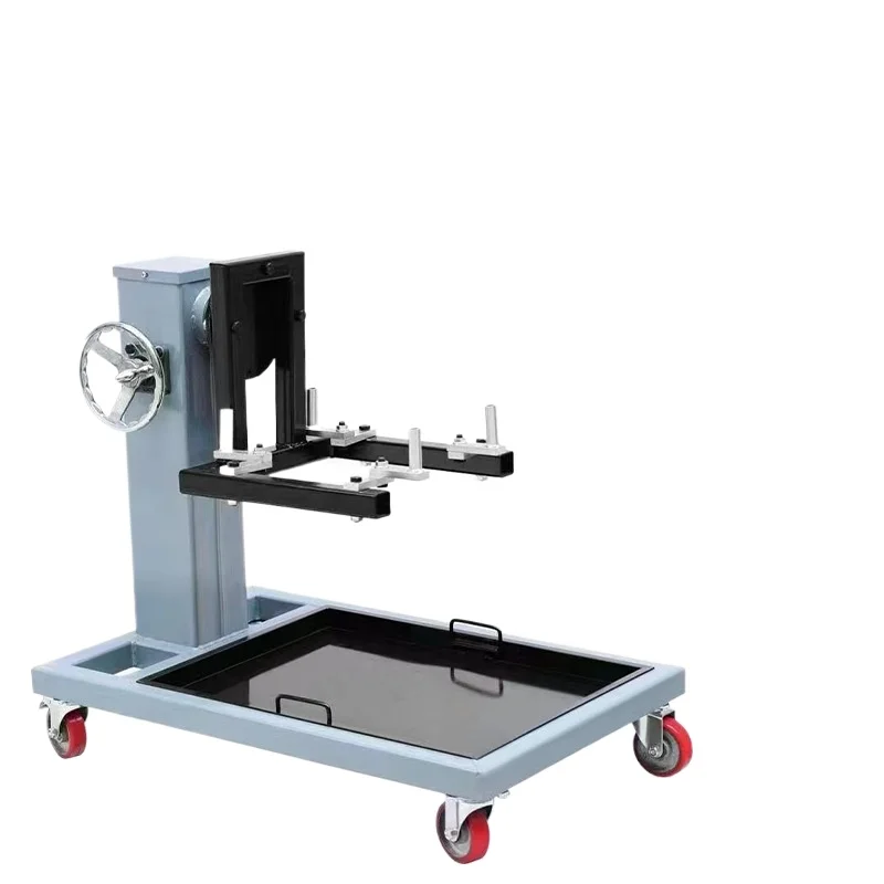 Engine Transmission Rotating Stand Heavy Duty Rollover Repair Rack Steel for Automotive Mechanic Teaching Training Workshop