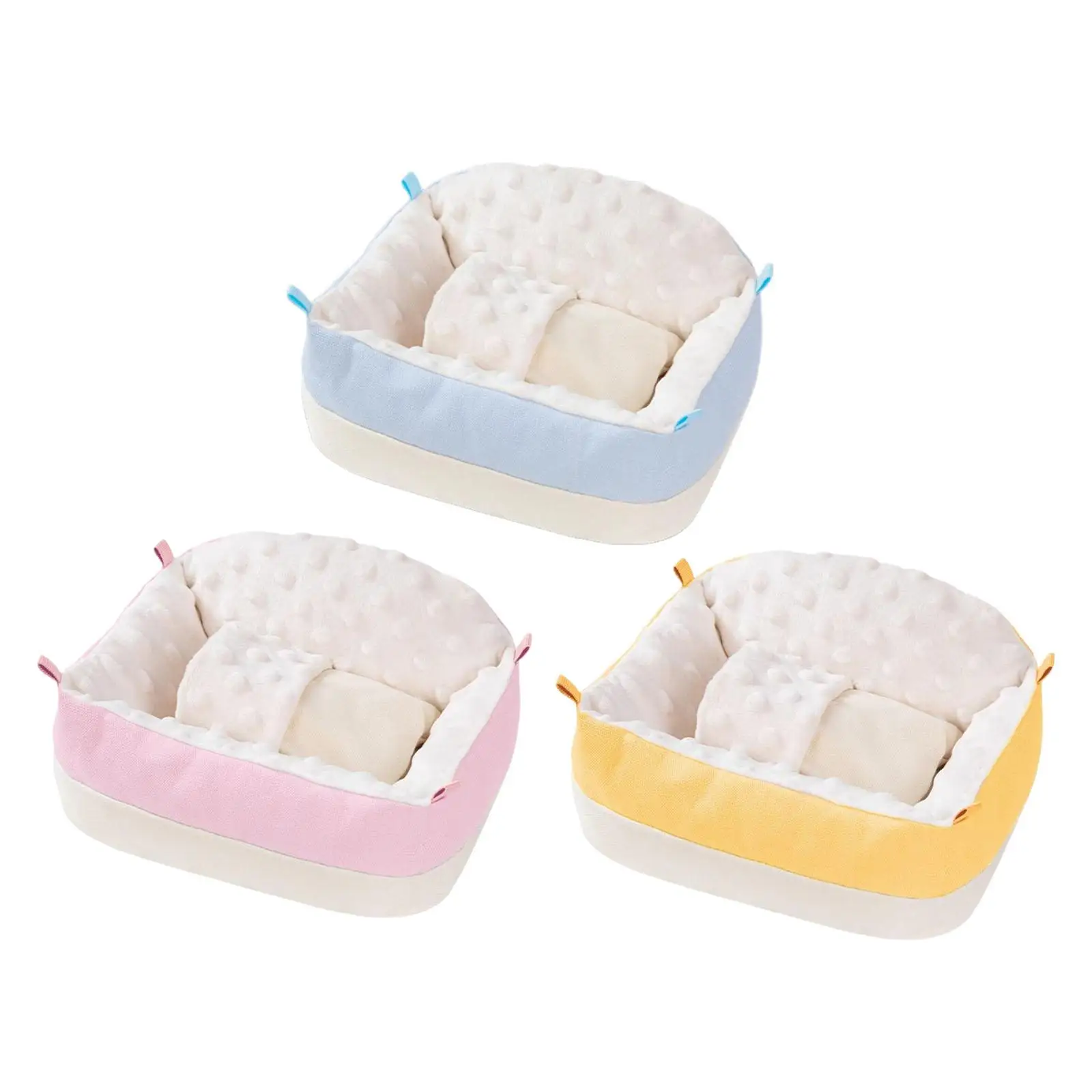 Hamster Warm Nest Washable Hideout Toy Soft Hamster Hanging Bed Guinea Pig House Small Animals Bed for Ferret Squirrel Sleeping