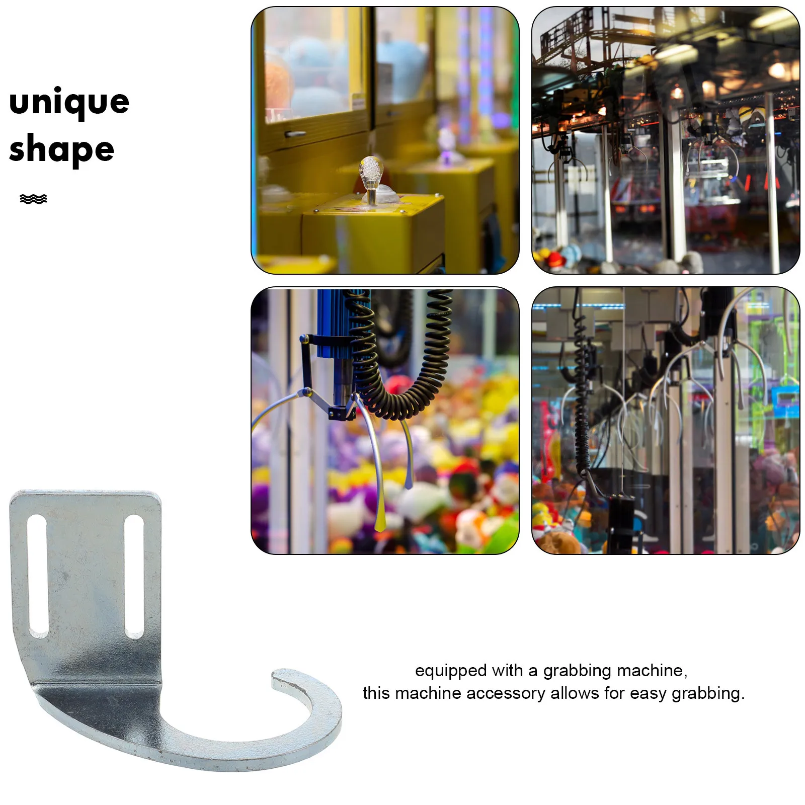 آلة مخلب مكافحة تأرجح استقرار الثقيلة المنتزع أداة للأطفال لعبة الملحقات استبدال أجزاء آلة صغيرة مخلب المنتزع #5