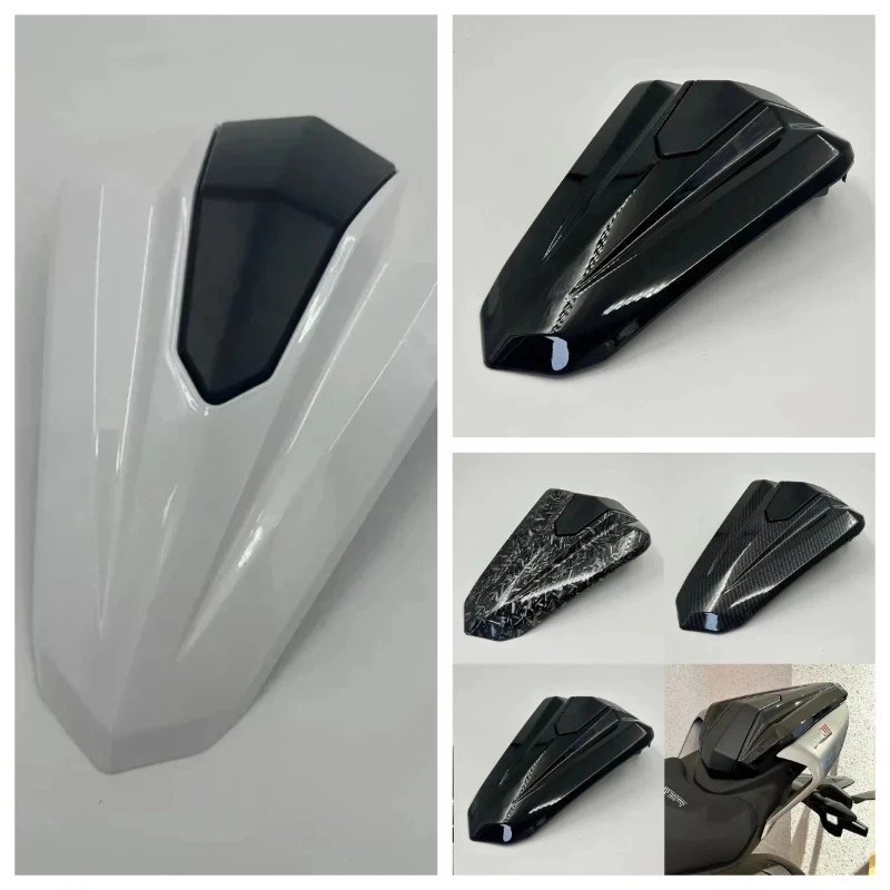 

Motorcycle Pillion Rear Fairing Seat Cowl Cover For 2022 2023 CFMOTO 450SR Carbon black
