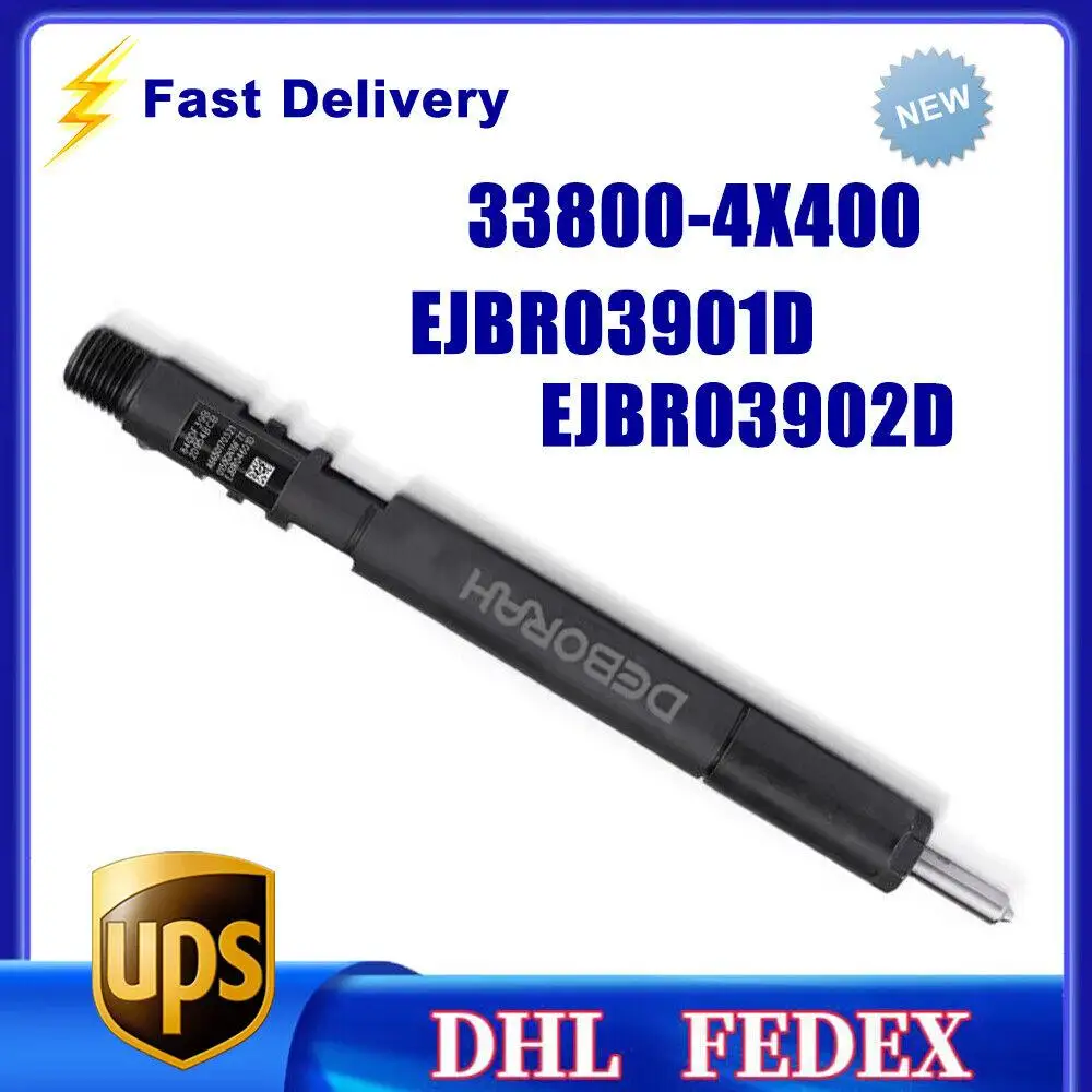 

New EJBR03901D 33800-4X400 Diesel Injector Set EJBR03902D for DELPHI Hyundai KIA