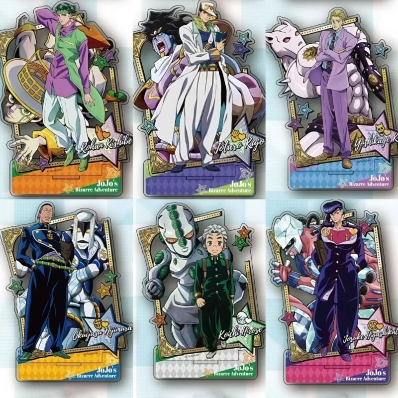 

Jojo's Bizarre Adventure Surrounding Indestructible Diamond Series Signboard Acrylic Desktop Decoration Model Children Toy Gift