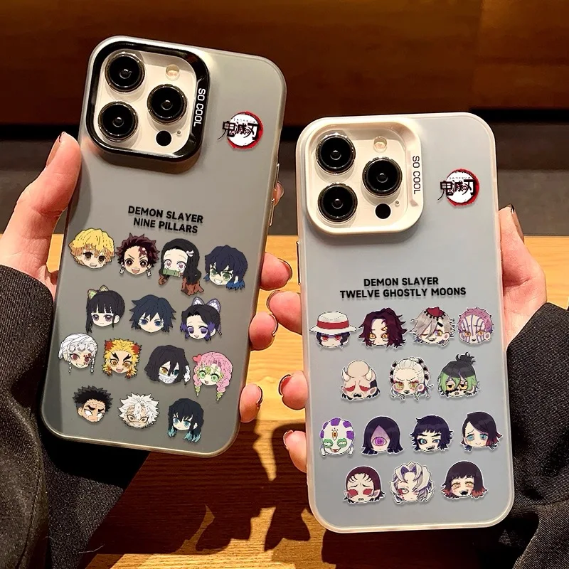 

Новый чехол для телефона Cartoon Demons Slayers для Samsung Galaxy S25 S24 S23 S22 S21 S20 Note20 FE Ultra Edge Plus 4G 5G с защитой от падения, матовый