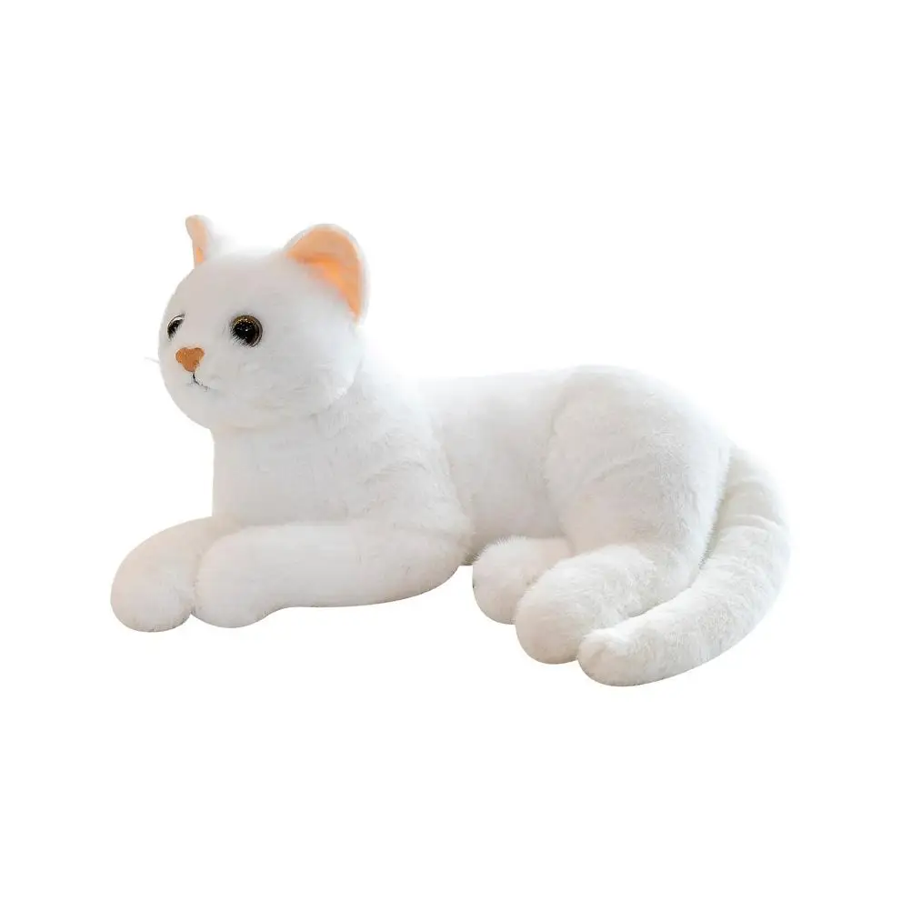 

Realistic Stuffed Cats Plush Toy Adorable Animal Kids Room nament Premium Material Cartoon Home Decor