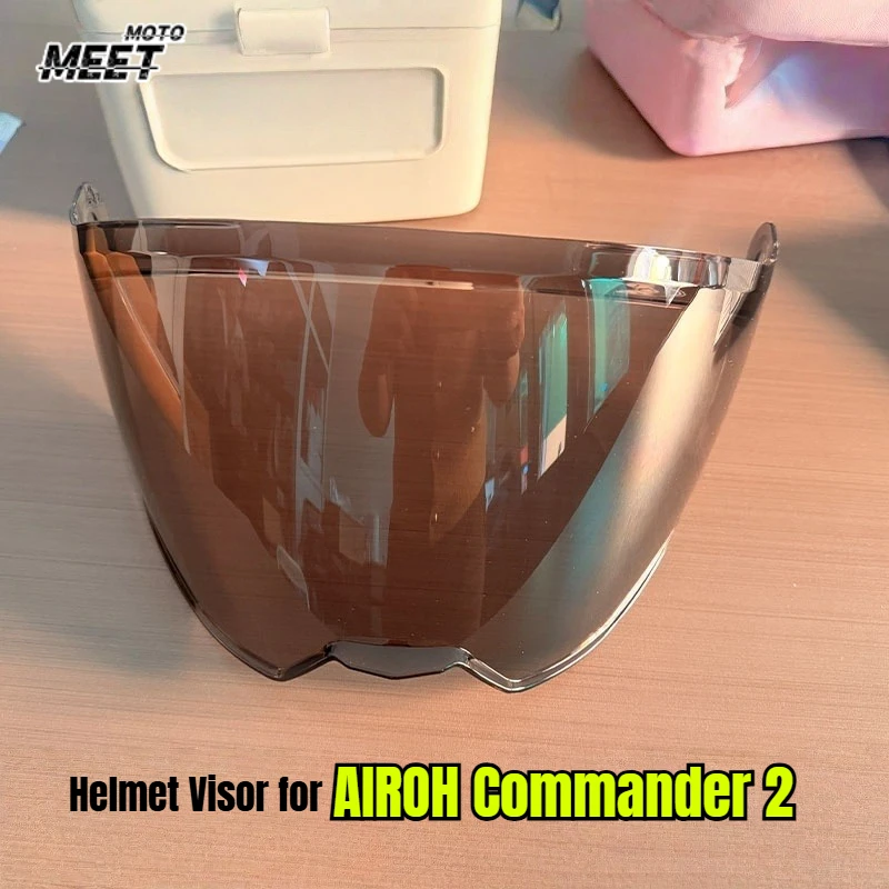 

Helmet Visor for AIROH Commander 2 Motorcycle Helmet Lens Anti-fog Lenses Replacement Accessories Kaciga Casco Moto Tapecete