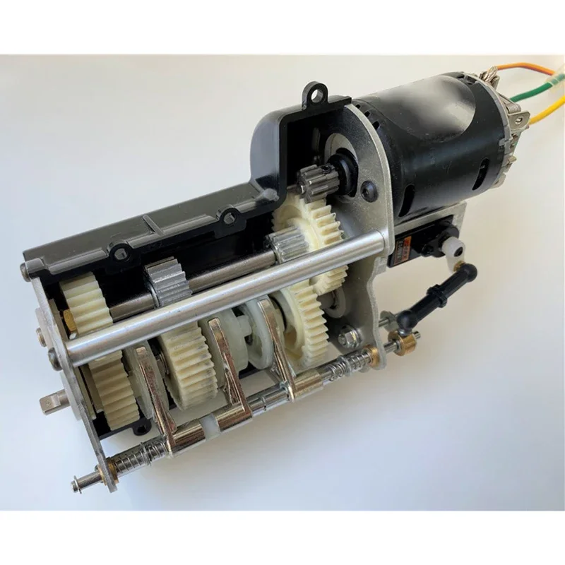 

Металлический универсальный мотор-редуктор для радиоуправляемых грузовиков Tamiya 1/14, прицепов, самосвалов, а также для автомобилей Scania, MAN, Benz Actros, Volvo. Запчасти для самостоятельной сборки.
