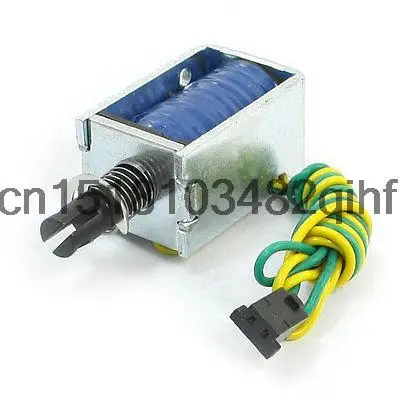 

Push Pull Type 50gf Holding Linear Solenoid Electromagnet DC24V 3mm Stroke