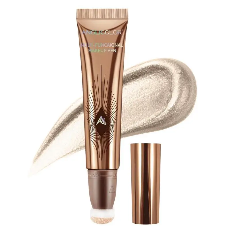 Vloeibare Contour Stick Foundation Stick Beauty Toverstaf Langdurige Schoonheid Gezicht Concealer Pen Body Face Contouren Make-Up Voor Vrouwen