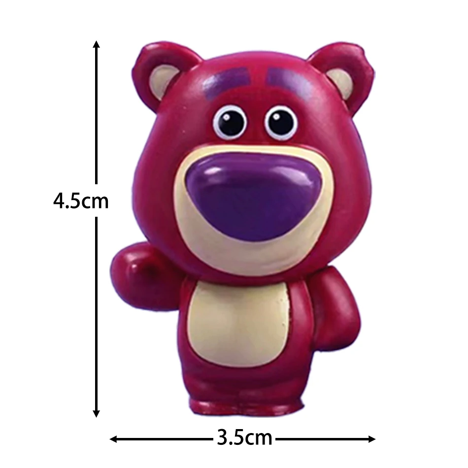 أنيمي 8 قطعة قصة لعبة الطنانة الخفيفة جيسي ومجموعة صغيرة ثلاثية العيون سطح المكتب الديكور هدية مفاجأة للأطفال #6