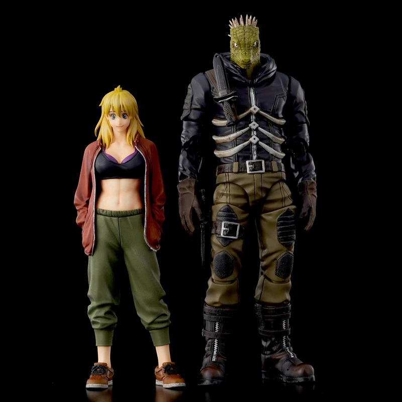 100% Original:Dorohedoro Caiman Nikaidou 1/12 figma PVC Action Figure Anime Figure Model Toys Figure Collection Doll Gift