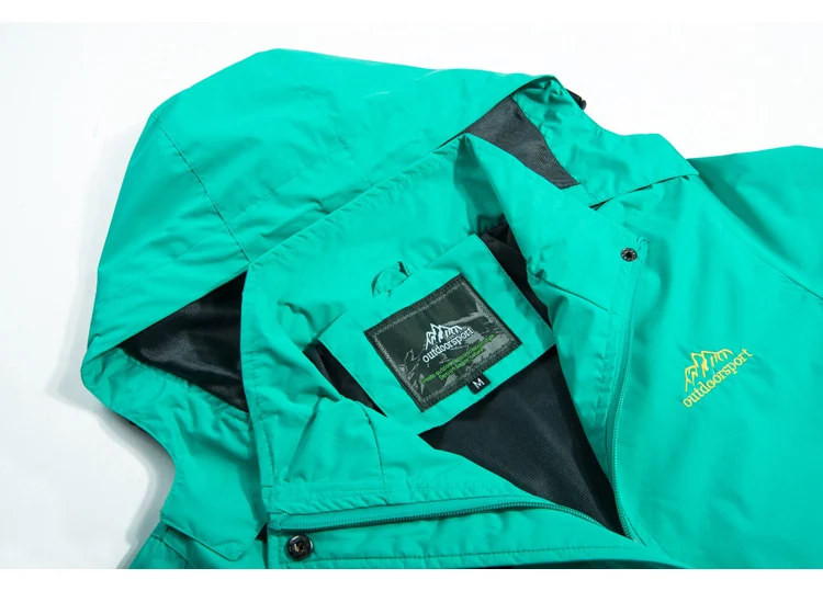 Damen wasserdichte Wander jacke wind dichte Wind jacke Camping Jagd Laufen Trekking Angel mäntel Outdoor Sport Reisen – Detail 14