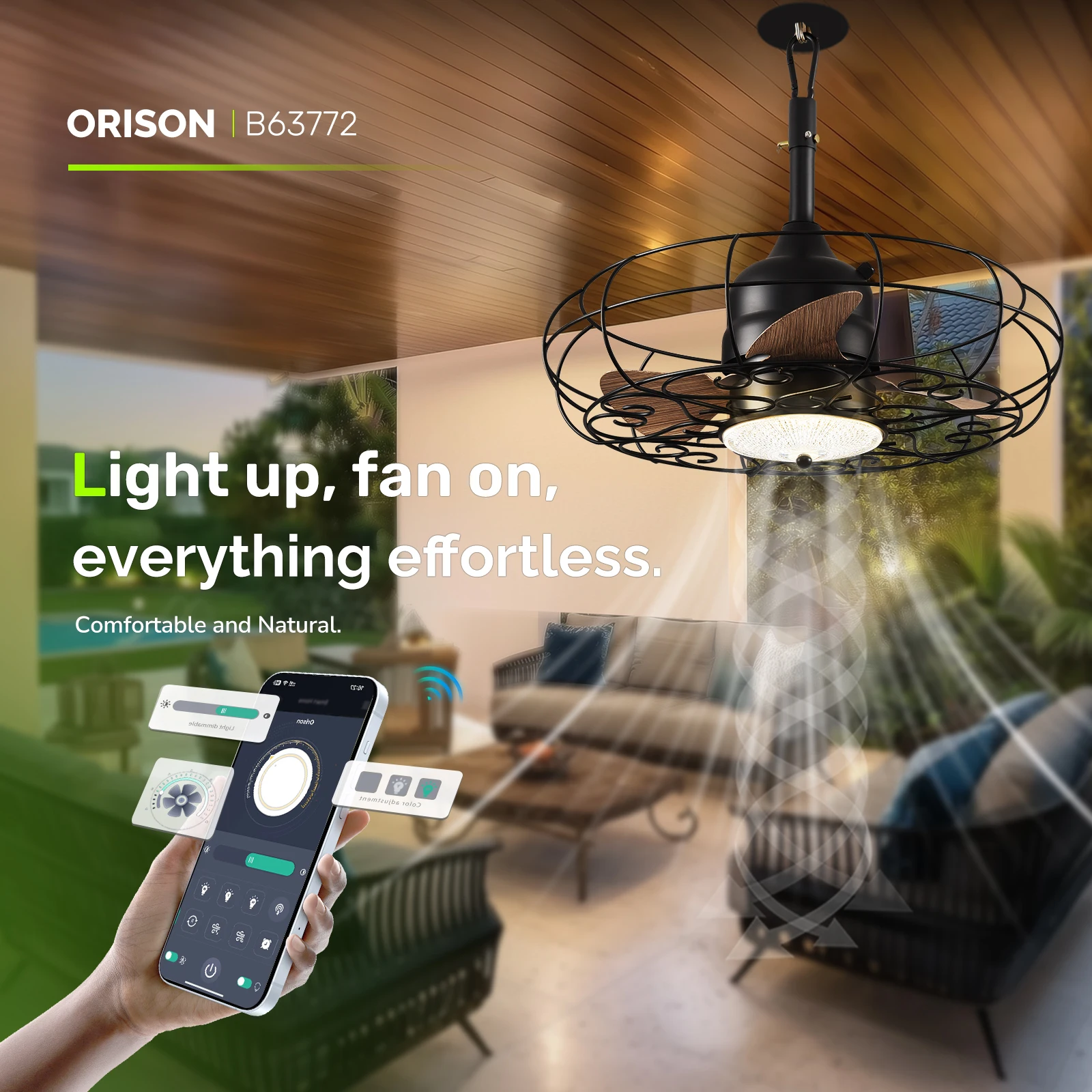 Wodoodporny wentylator sufitow – Outdoor Lighting Under Roof recenzja i cena