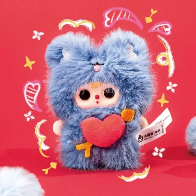 Baby Three Cupido Series Pluche Blind Box Trendy Speelgoed Sleutelhanger Leuke Mystery Boxes Poppen Rugzak Hanger Mystery Box Geschenken