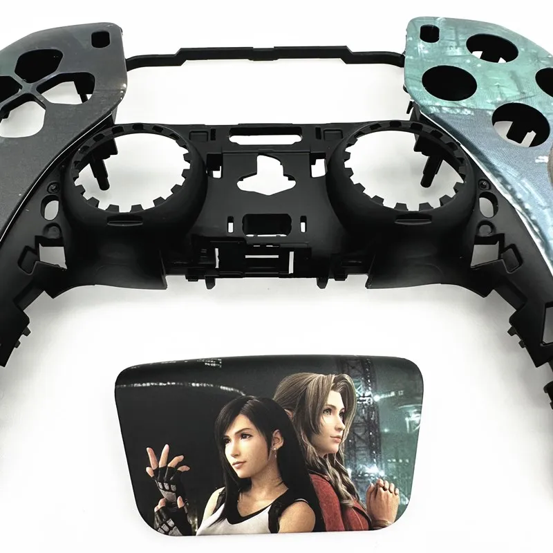 Limited Editiom Green Black Color Front Case For PS5 P5 BDM-010/BDM-020 BDM-010/BDM-020 Controller Face Plate Protective Cover