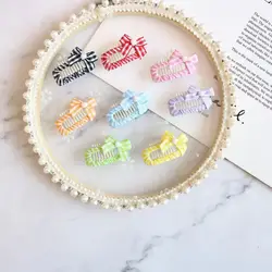 Pet Hair Clip with Diamond  Long-haired Dog Decoration Fashionable GinghamCute Cat Accessories Hair Clip
