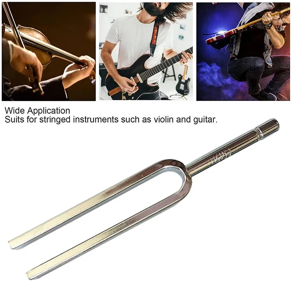 

Stainless Steel Tuning Fork Tone Violin Guitar Tuner Instrument Part Musical 512Hz Quality Guitar Instrument Tunable High T T2S5