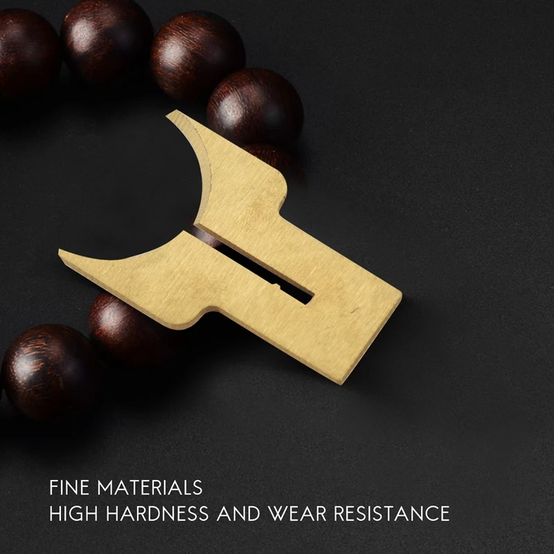 AA46 24 Buah Pisau Bola Logam Alat Pertukangan Bor Manik Kayu Cetakan Manik Putar 6-25Mm