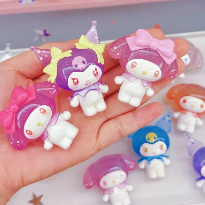 

Sanrio Kuromi My Melody Ramune Series Cute Blind Box Mini Figure Desktop Ornament Collectible Surprise Gift For Girls