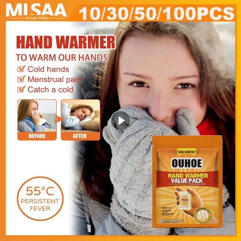 Hot Pack Disposable Hand Warmer Convenient Cold-proof Self-heating Warmer Abdomen Warming Patch Warm Body Patch Winter Warmer