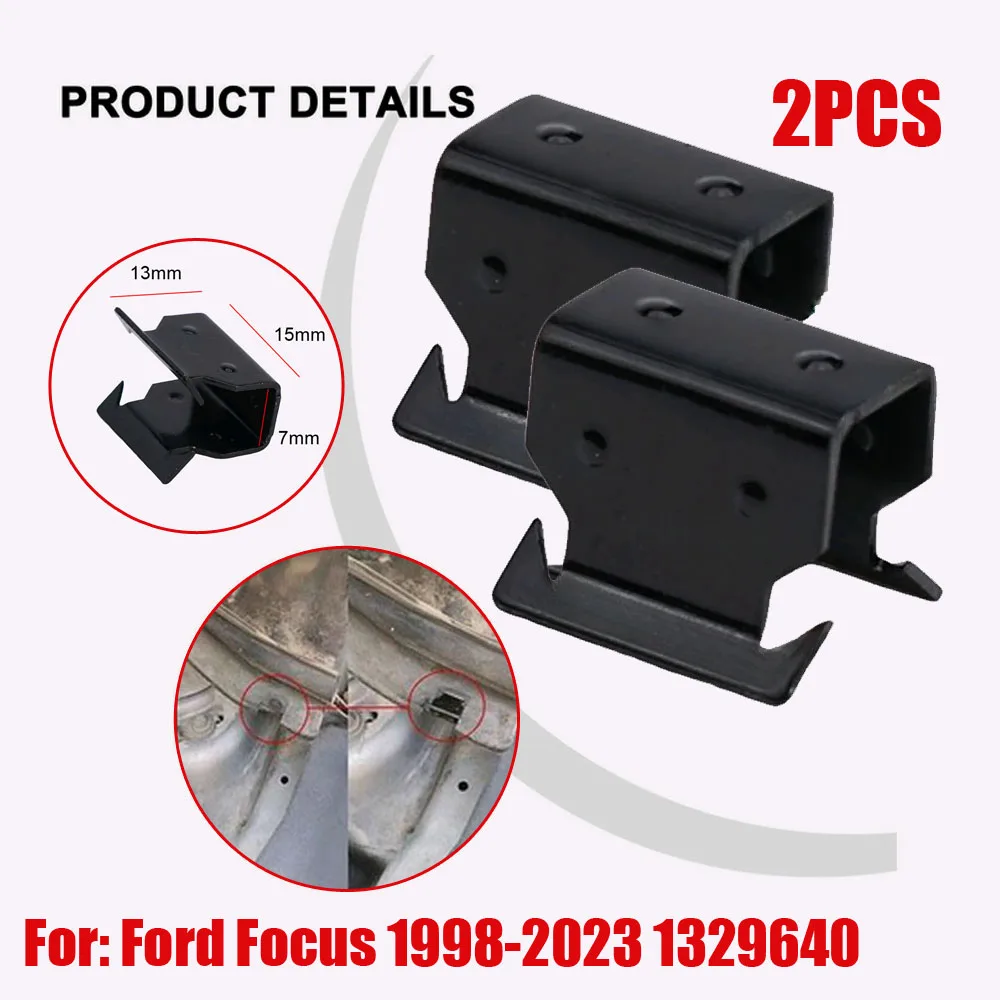 

Car Front Below Windscreen Raintrap Guide Plate Clamp Car Cowl Scuttle Panel Trim Clips Metal for Ford Focus 1998-2023 1329640