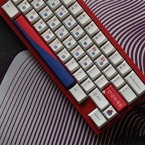 

Big Korean keycap Korean Korean root ROG Night Demon wooting magnetic axis PBT keycap