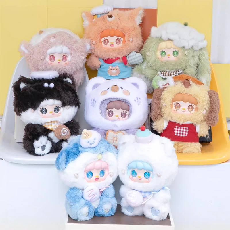 

Коллекционная фигурка Yooki из серии 600% Blind Box: Домик для выпечки, милая фигурка Yooki, загадочная коробка-сюрприз, модель в пакете-сюрпризе