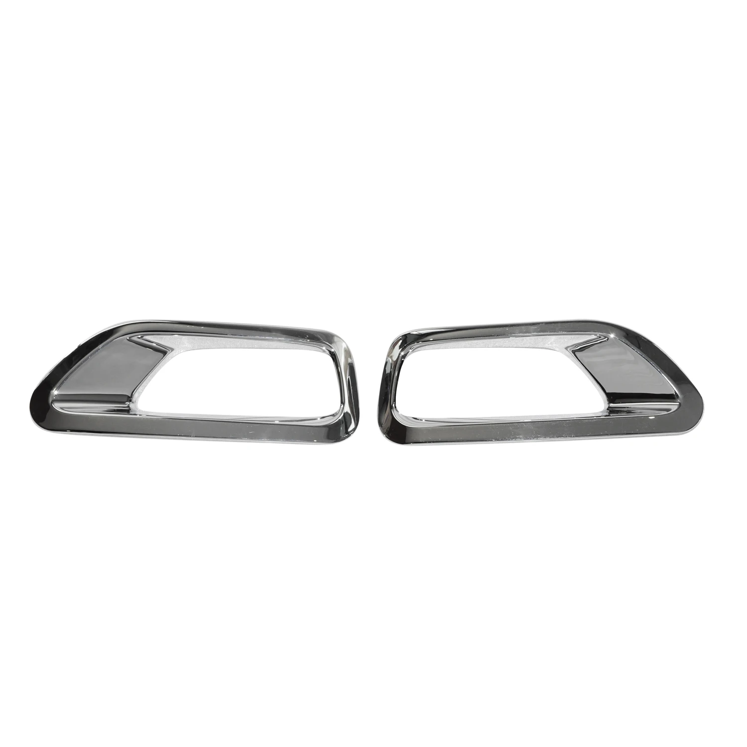 Wotefusi Chrome Rear Fog Light Cover Tail Lamp Trim Rim For Jeep Compass 2011 2012 2013 2014 2015 2016 [QPA321]