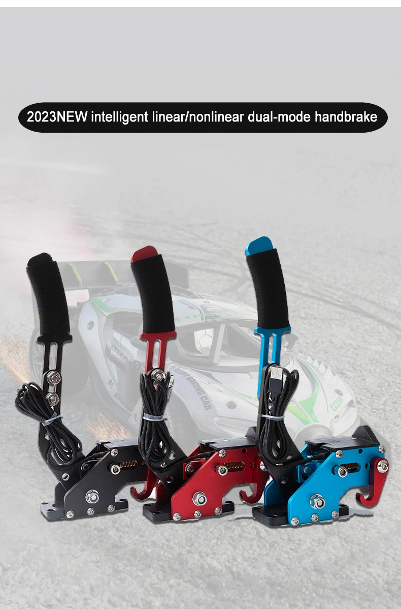 Bremssystem Handbremse für Rallye für Logitech G923/G29/G27/G25 PC Hall-Sensor USB SIM Racing für Rennspiele T300 T500 Pxn V10 – Detail 4