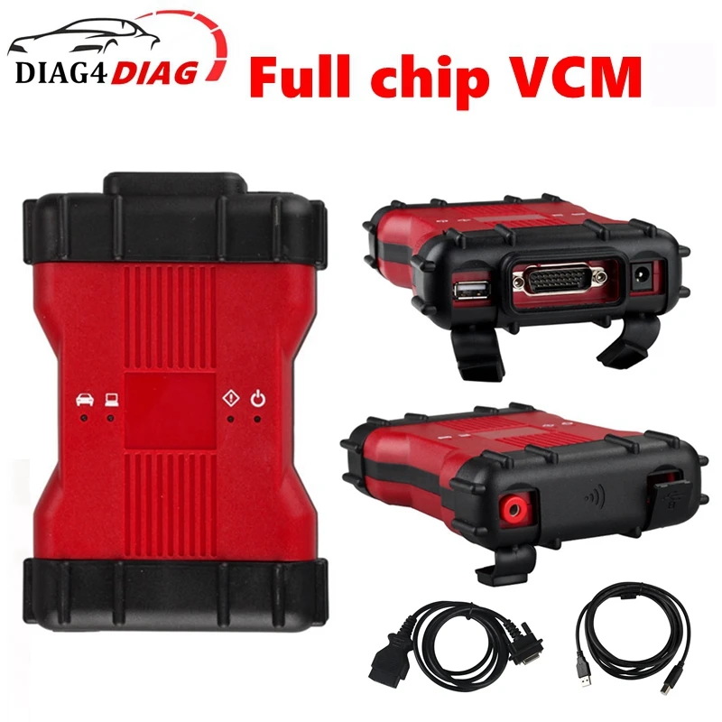 VCM 2 PRO Full Chip V106 Multi-language For Mazda / Ford V128 Version V101 2 IN 1 UCDS OBD2 Diagnostic Tool