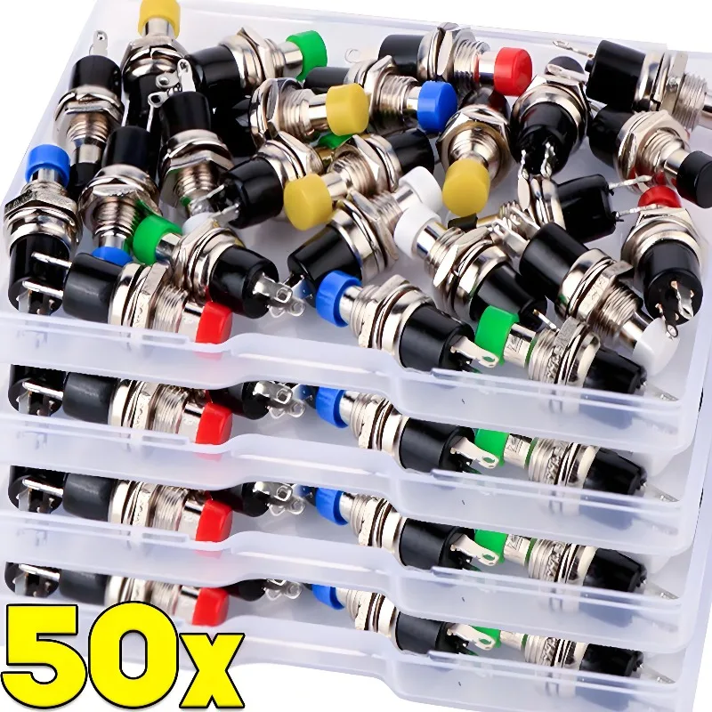 

7 мм мгновенный кнопочный переключатель, мини-кнопочные переключатели, сброс, блокировка бега, бесплатный переключатель, предварительно припаянные кнопки нормального открытого света