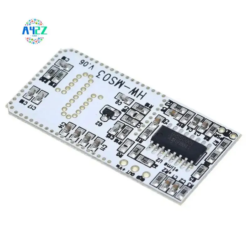 

A42Z-High Performance Motion Sensor HW-MS03 2.4Ghz To 5.8Ghz Microwave Radar Human Body Induction PIR Switch Module For Diy