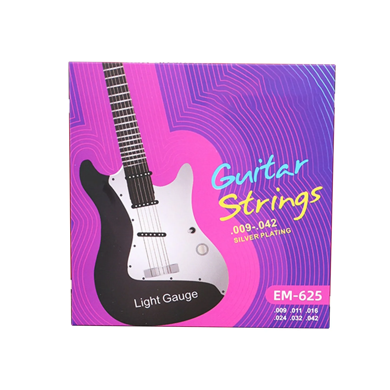 Senar Gitar Elektrik Baru Senar Gitar Akustik Kualitas Tinggi Aksesori Gitar Klasik Set Lengkap Dilapisi