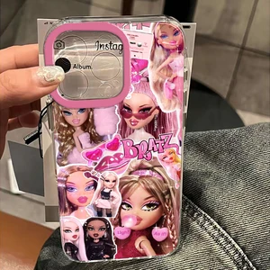 Casing Ponsel Ruang Kosong Bratz Boneka Cantik Modis untuk iPhone 11 12 13 14 15 16 Pro Max Mini X Xs XR 7 8 plus Se2020 Penutup Bening 8 penjualan terbaik motorola moto g72 - №