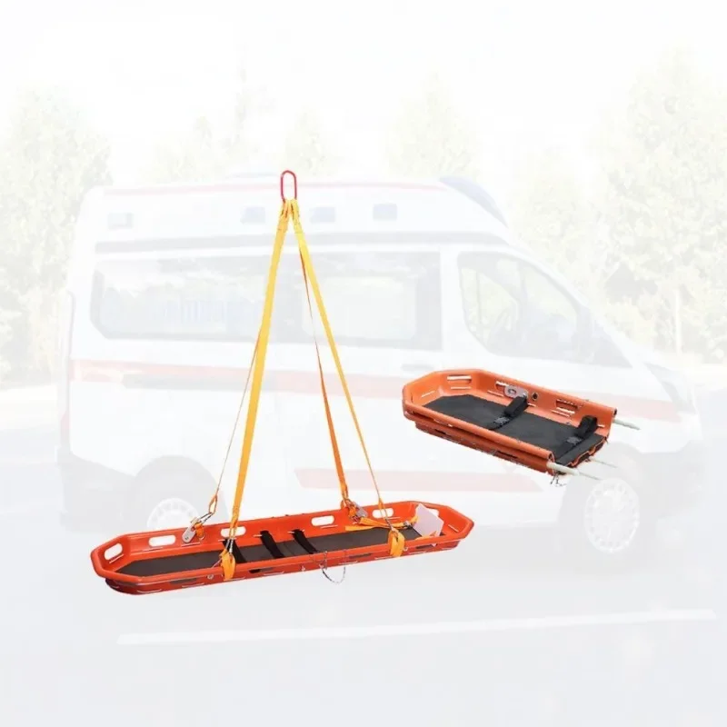 Helicopter Ambulance Detachable Separable Foldable Medical Rescue Basket Stretcher