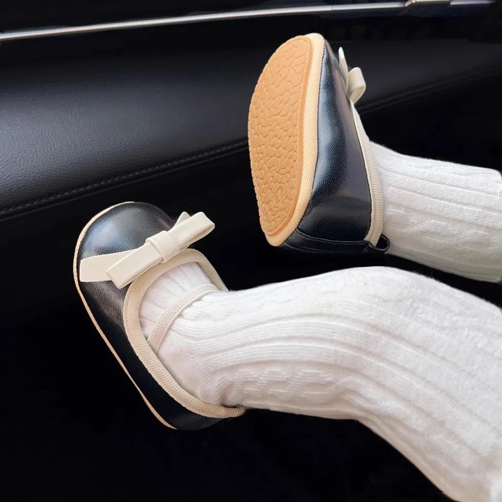 

Spring and Autumn New Baby Soft soled Walking Shoes Princess Style Baby Shoes 0-1 Year Old Children's Shoes