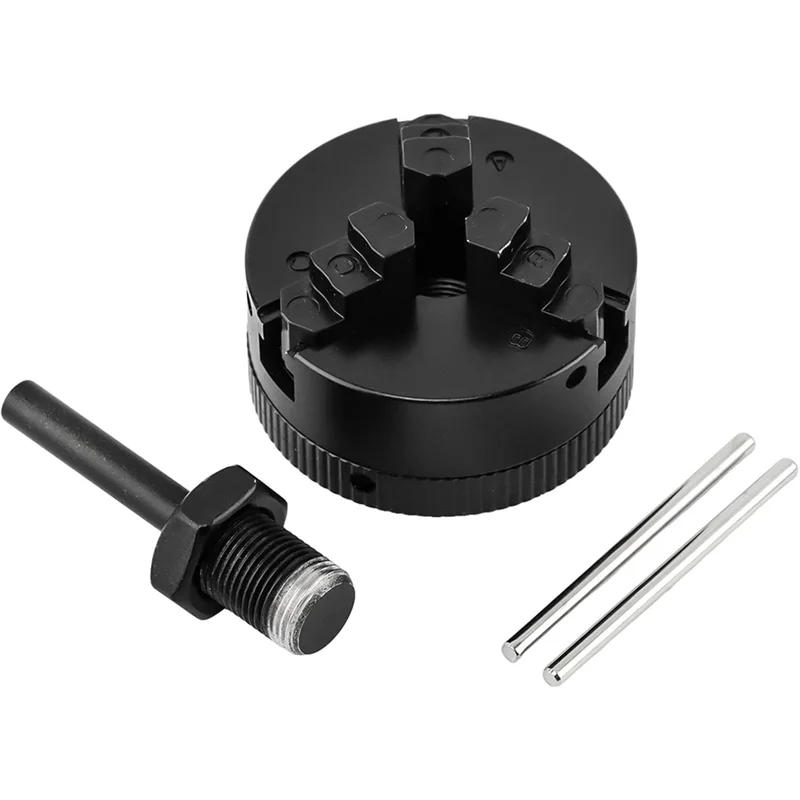 أفضل ما في 2025-Z011 مجموعة من ثلاثة ظرفات فكية ومجموعة قضيب توصيل، مجموعة ظرف مخرطة صغيرة - تتضمن 3 ظرفات ذاتية التمركز #5