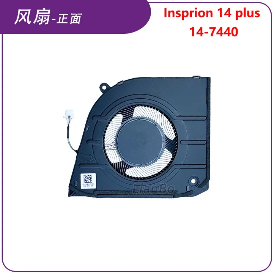 AA + for Dell Inspiron 14/16 PLUS 2024 7440 7640 Fan 0KMK58 0WG5N2