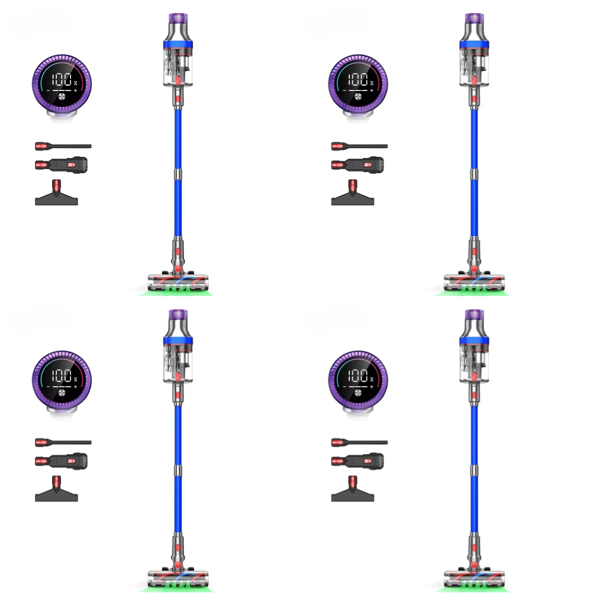 

S702 Cyclone Vaccum Handheld Household Vacuums Floor Care Wireless Stick Vacuum Cleaner for Car Cleaning Carpet Cleaning Area